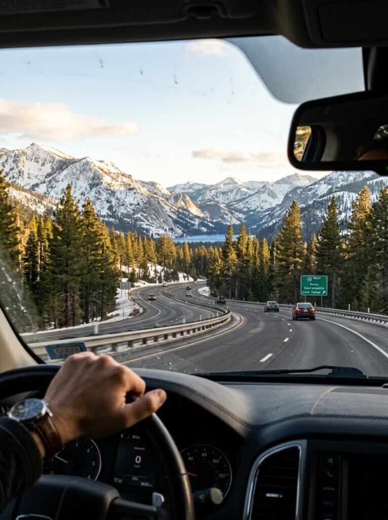 How to Get to Lake Tahoe (+ Road Trip Route Tips)