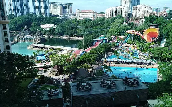 Sunway Lagoon water and theme park